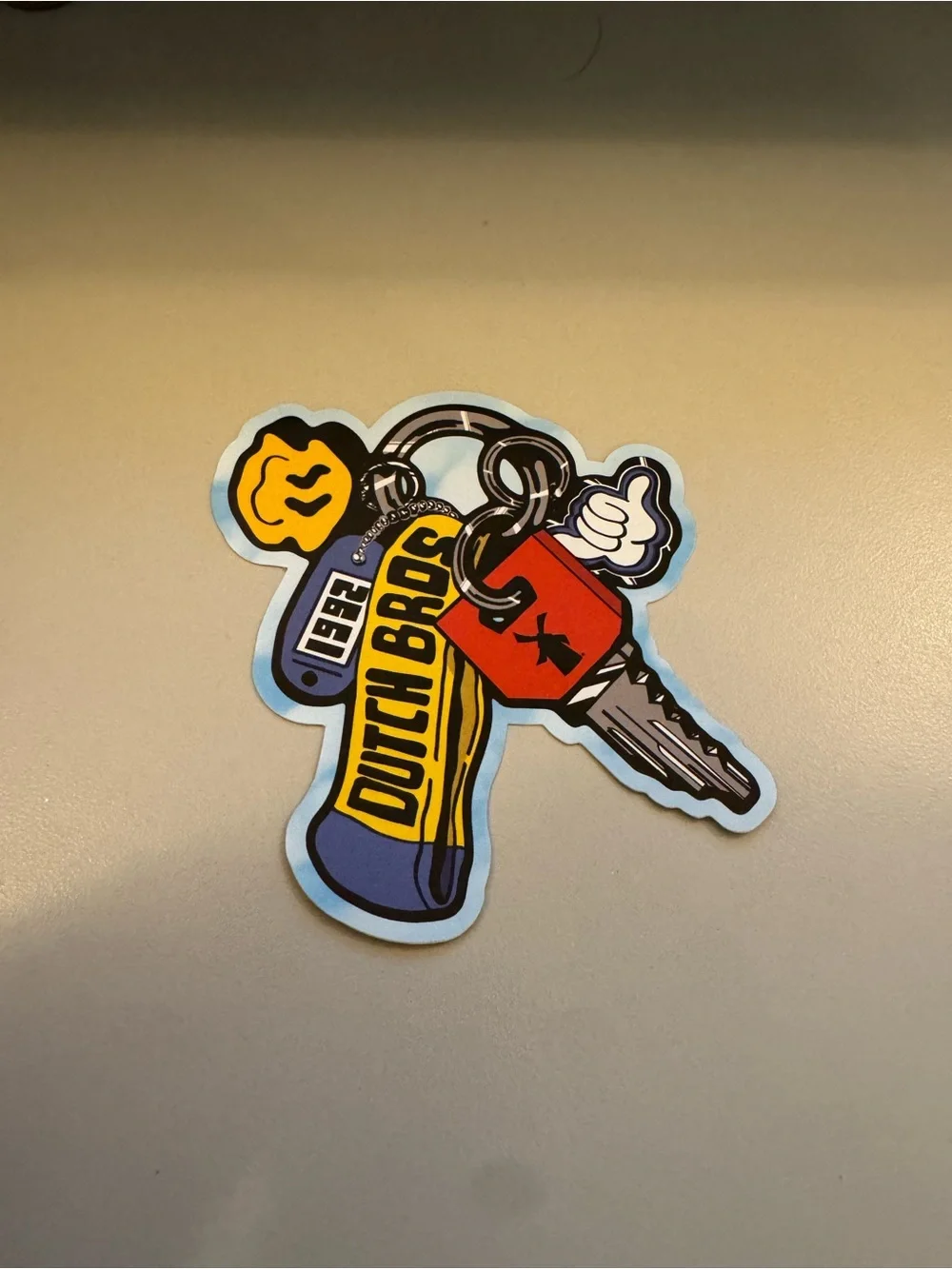 Dutch Bros Coffee Sticker June 3 2026 Keychain Graphic Collectible Decal